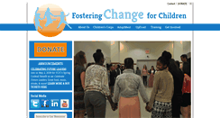 Desktop Screenshot of fosteringchangeforchildren.org